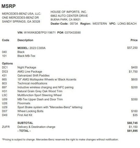 Certified 2023 Mercedes-Benz C 300 Cabriolet image 3