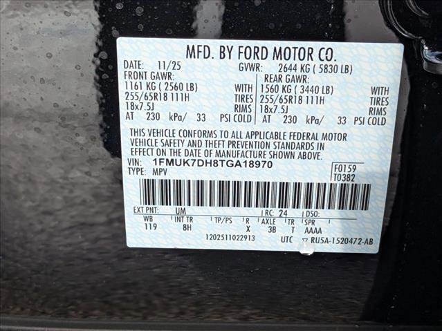 New 2026 Ford Explorer Active image 17