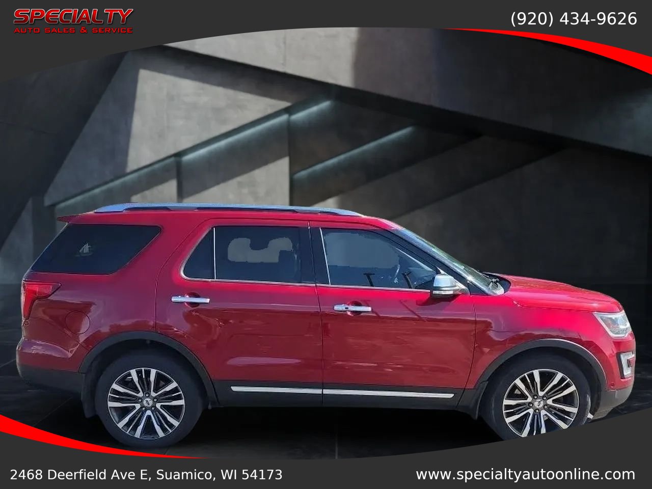 Used 2016 Ford Explorer Platinum AWD/4WD image 10