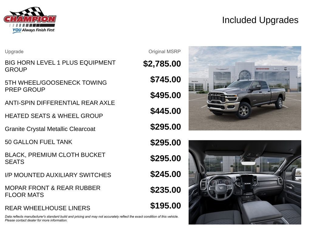 New 2026 RAM 2500 Big Horn AWD/4WD image 6