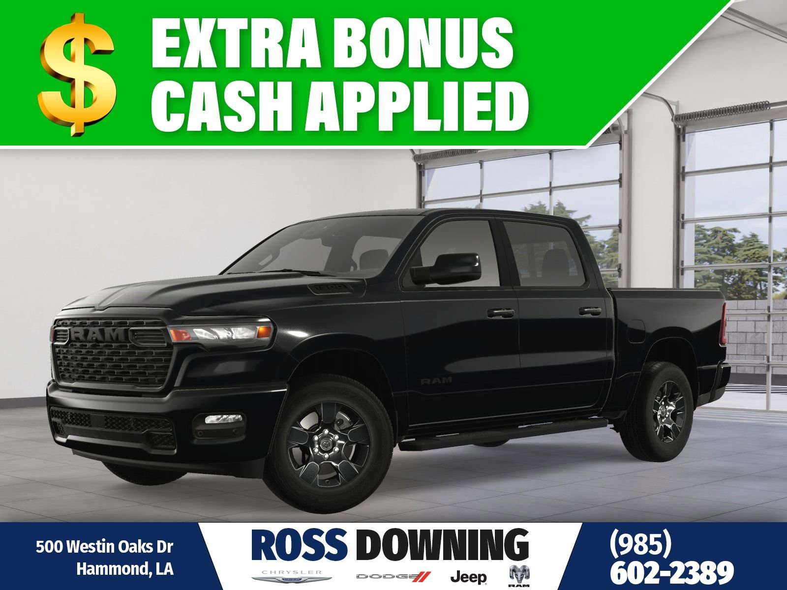 New 2025 RAM 1500 Tradesman w/ Night Edition