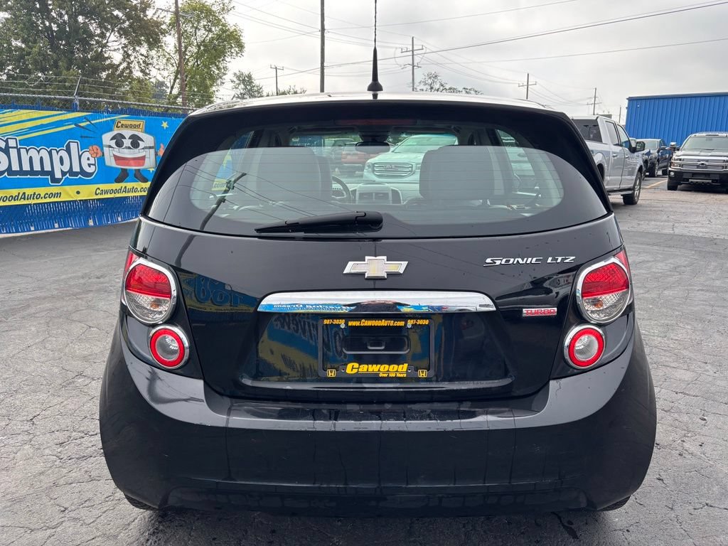 Used 2012 Chevrolet Sonic LTZ FWD image 3