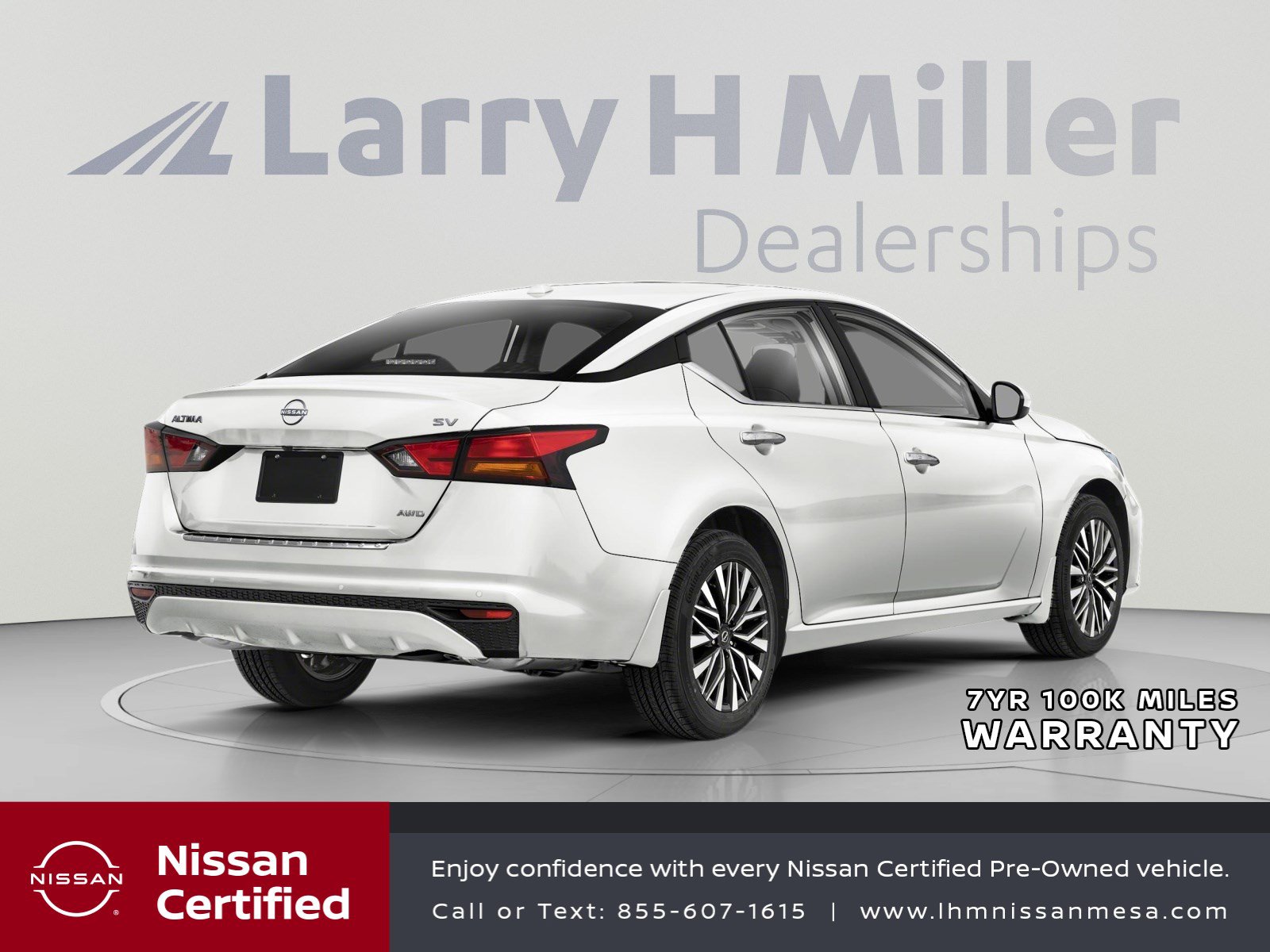 Certified 2023 Nissan Altima 2.5 SV w/ SV Premium Package FWD image 2