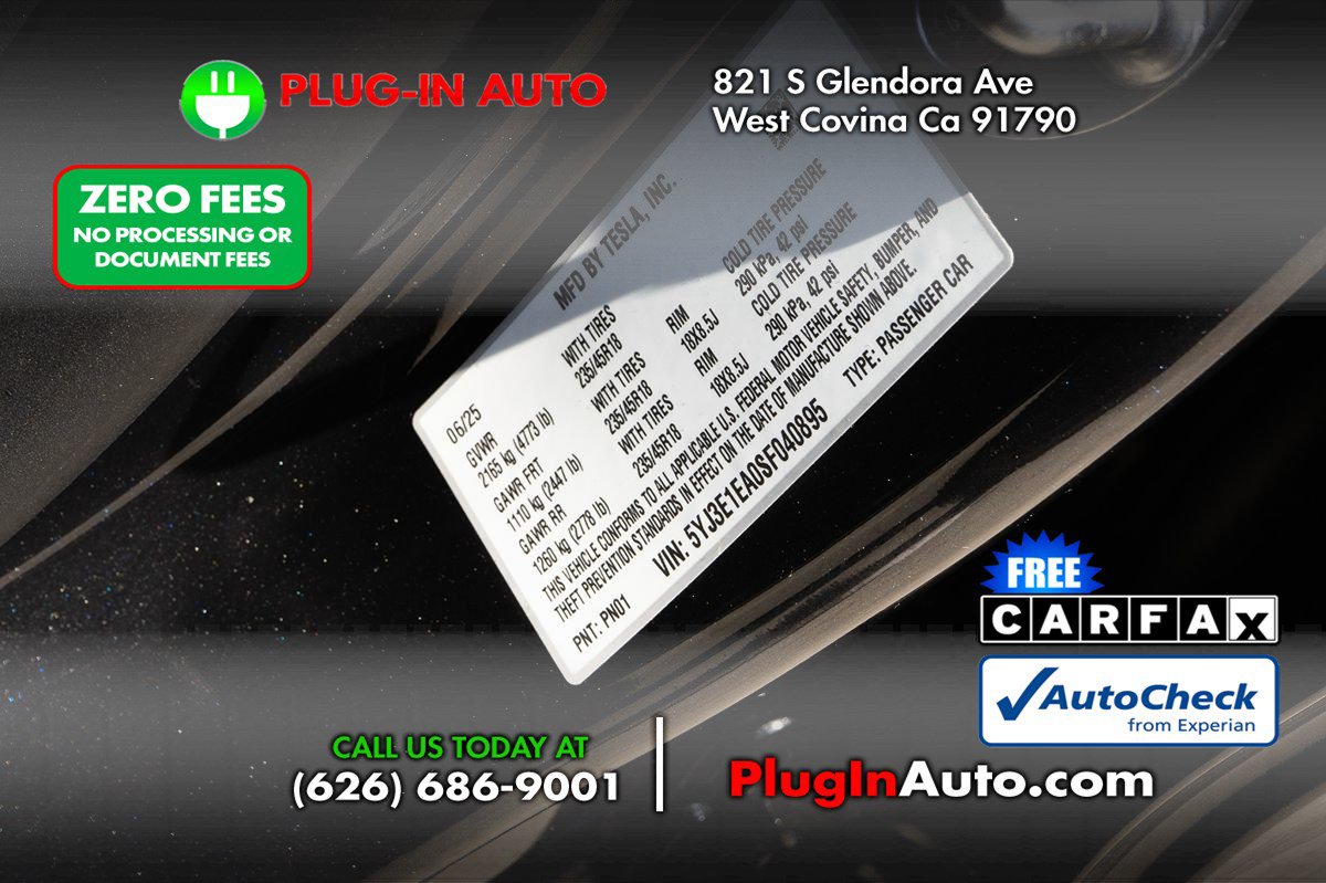 Used 2025 Tesla Model 3 Long Range RWD image 9