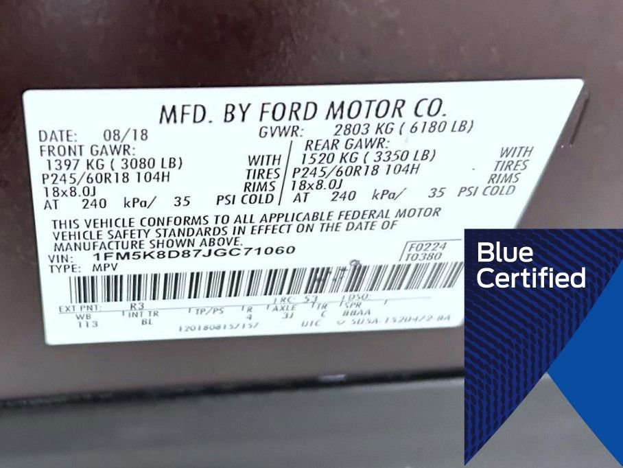 Used 2018 Ford Explorer XLT w/ Equipment Group 202A image 27