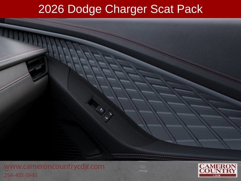 New 2026 Dodge Charger Scat Pack w/ Blacktop Package AWD/4WD image 25