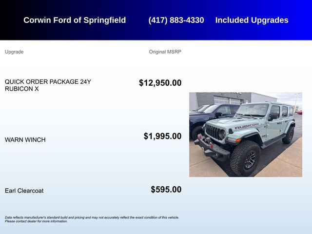 Used 2024 Jeep Wrangler Unlimited Rubicon image 5