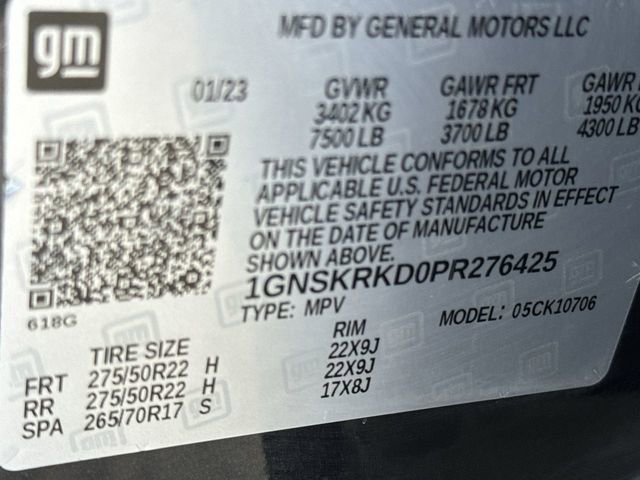 Certified 2023 Chevrolet Tahoe RST w/ Luxury Package image 34