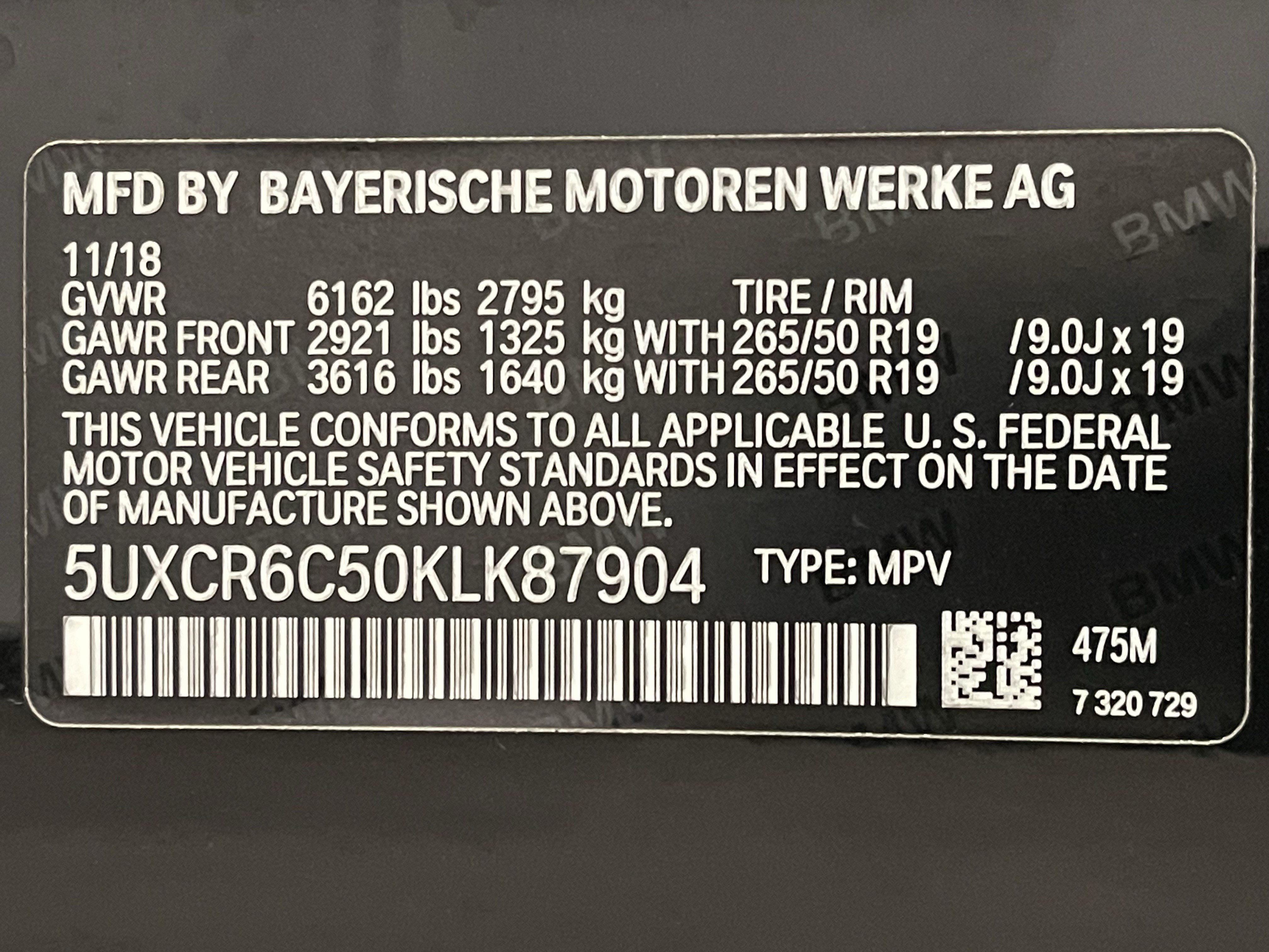 Used 2019 BMW X5 xDrive40i w/ Convenience Package AWD/4WD image 25