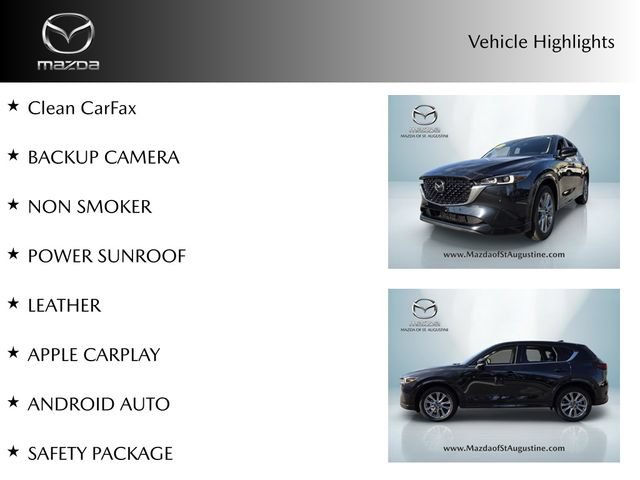 Used 2025 MAZDA CX-5 AWD 2.5 S w/ Premium Plus Pkg image 2