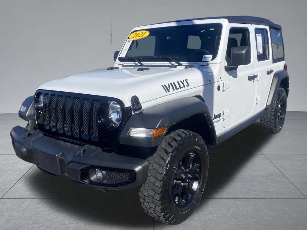 Used 2021 Jeep Wrangler Unlimited Sport image 3