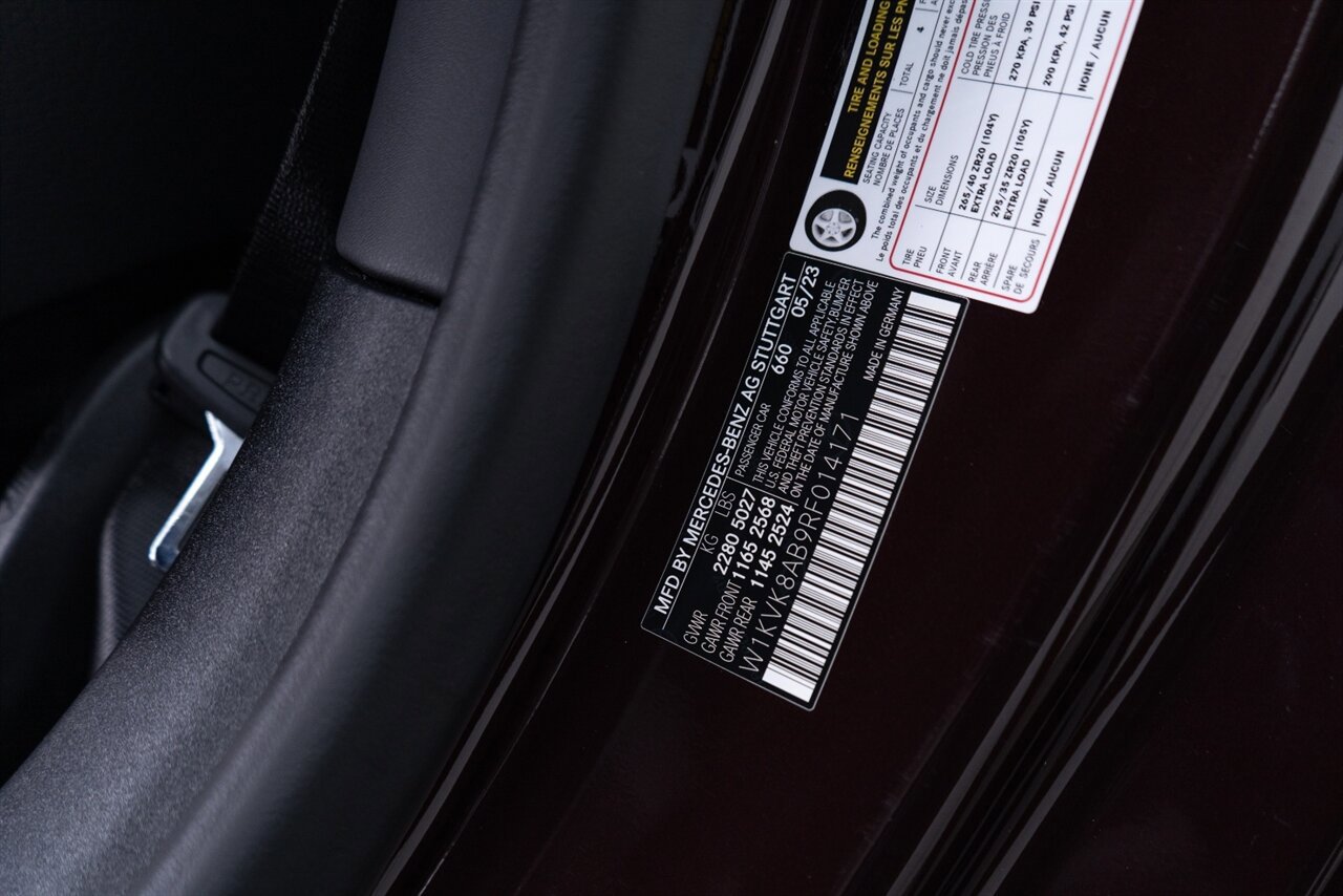 Used 2024 Mercedes-Benz SL 55 AMG 4MATIC w/ Manufactur Interior Package image 20