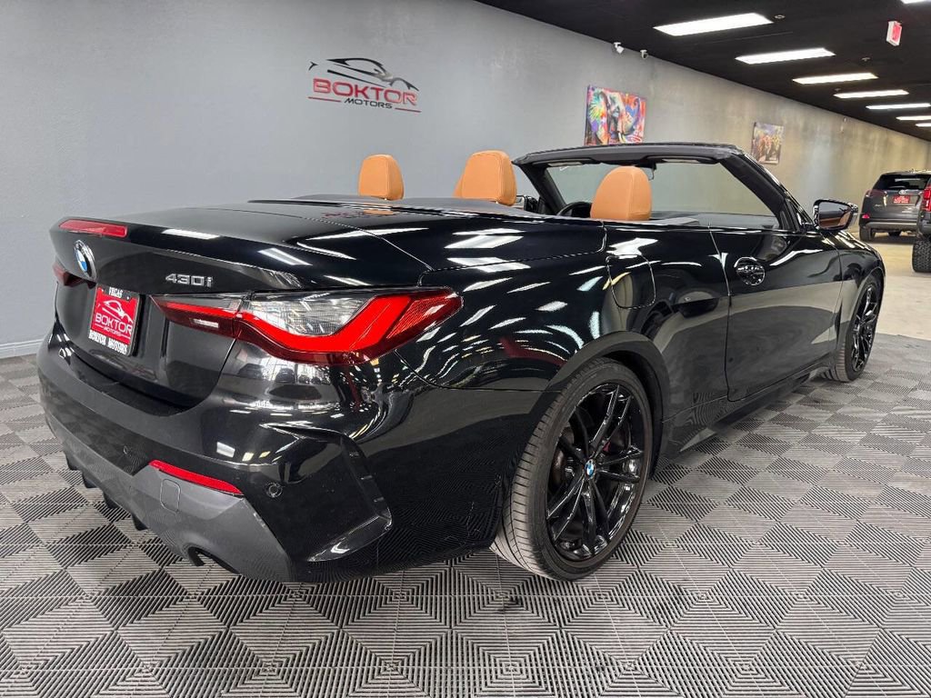 Used 2022 BMW 430i Convertible w/ M Sport Package RWD image 24