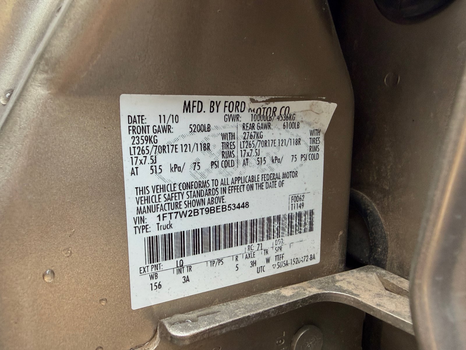 Used 2011 Ford F250 XLT w/ XLT Premium Pkg AWD/4WD image 31
