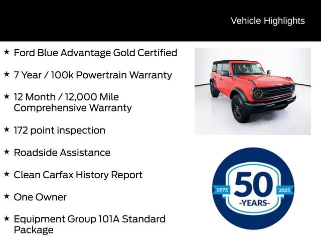 Certified 2023 Ford Bronco 4-Door AWD/4WD image 6