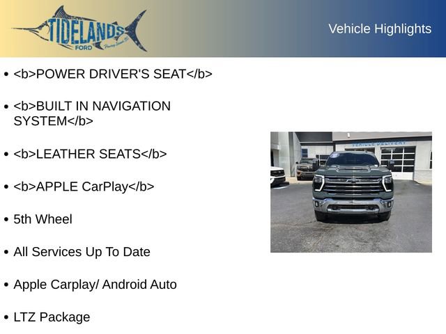 Used 2026 Chevrolet Silverado 2500 LTZ w/ LTZ Convenience Package image 12