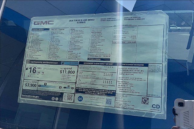 New 2026 GMC Yukon XL Denali Ultimate AWD/4WD image 15