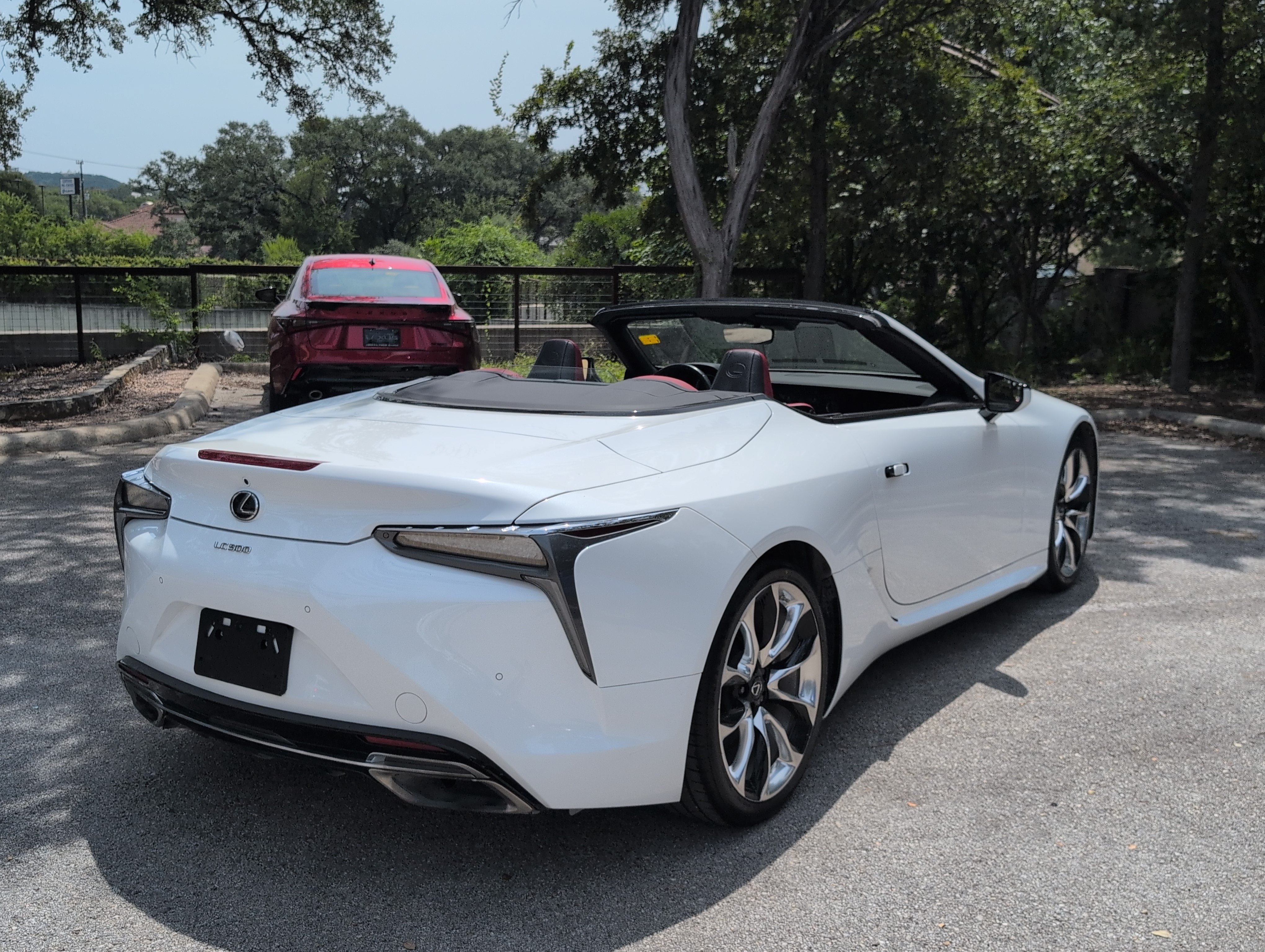Certified 2021 Lexus LC 500 Convertible w/ Touring Package RWD image 24