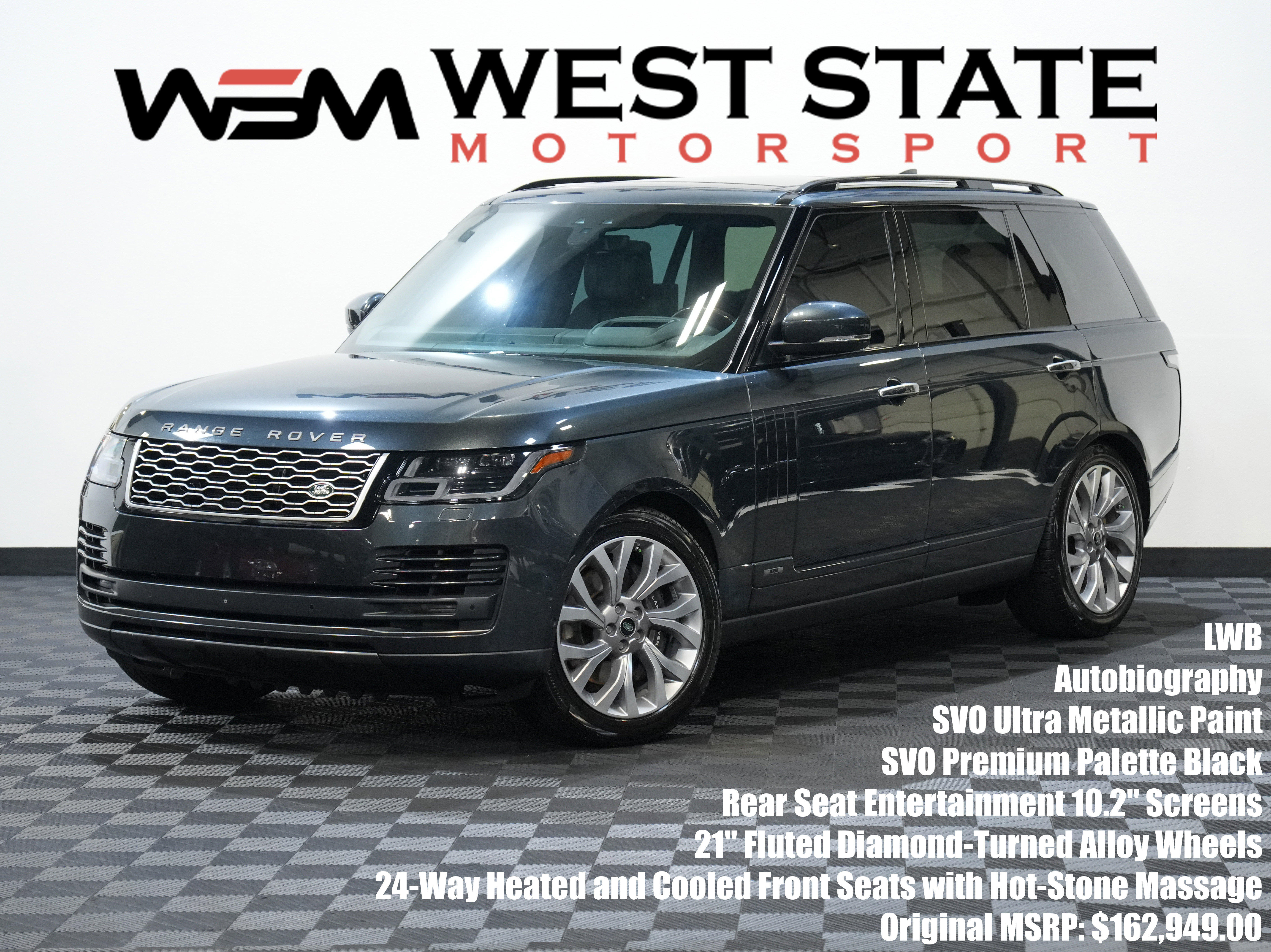 Used 2018 Land Rover Range Rover Long Wheelbase Autobiography image 1