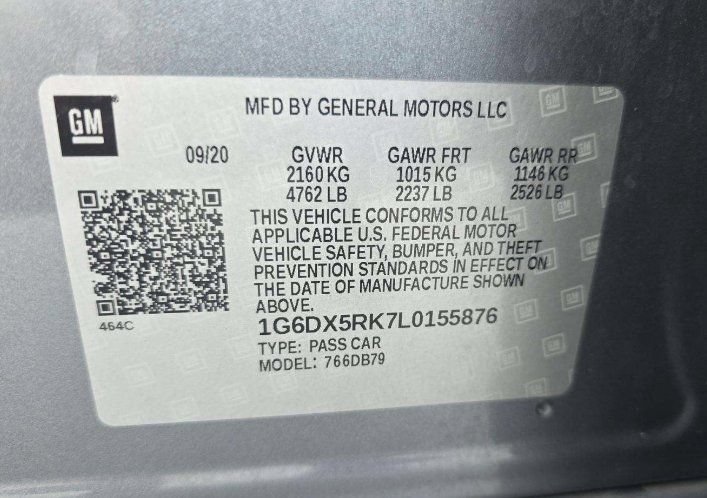 Used 2020 Cadillac CT5 Luxury w/ Sun And Sound Package AWD/4WD image 23