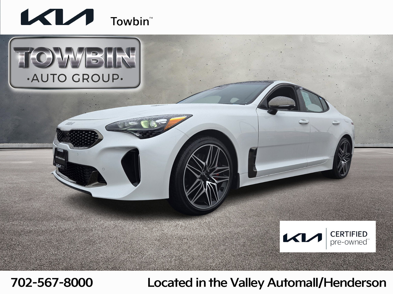Used 2023 Kia Stinger GT2 w/ Red Interior Color Package