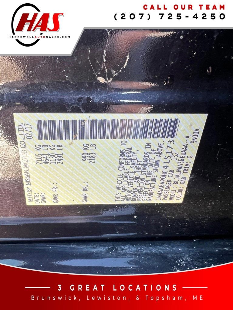 Used 2017 Nissan Maxima Platinum FWD image 17