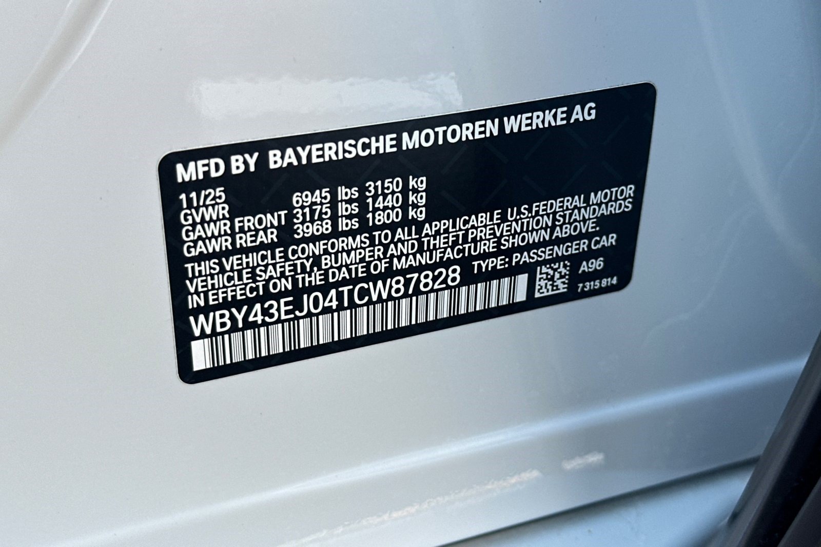 Used 2026 BMW i7 eDrive50 RWD image 41