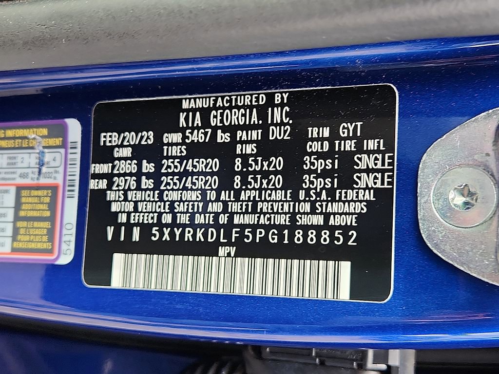 Used 2023 Kia Sorento SX image 27