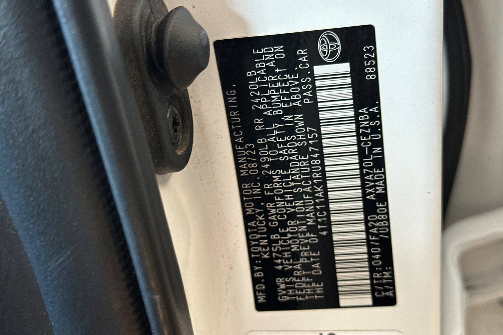 Used 2024 Toyota Camry LE FWD image 33