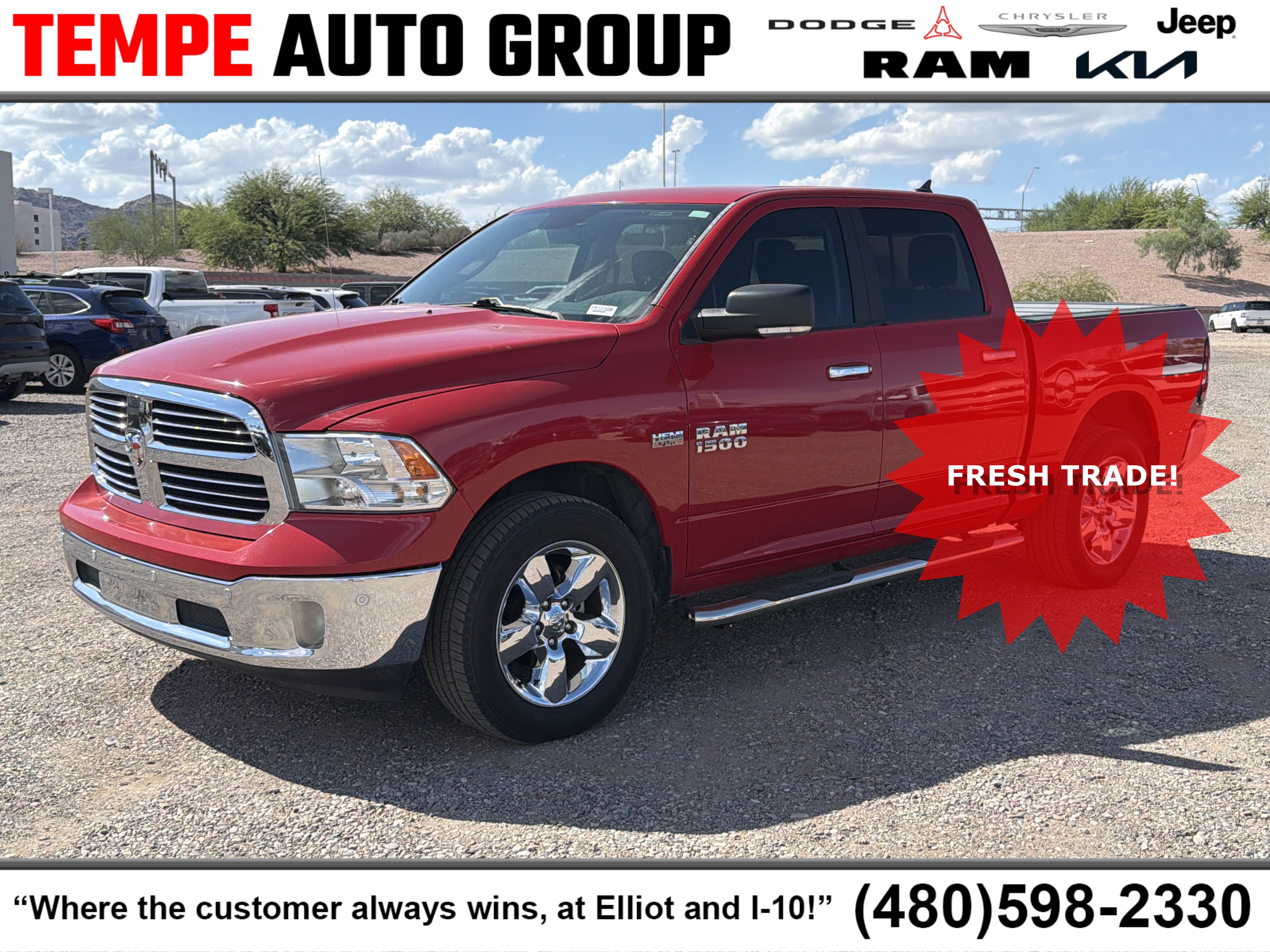 Used 2017 RAM 1500 Big Horn AWD/4WD image 1