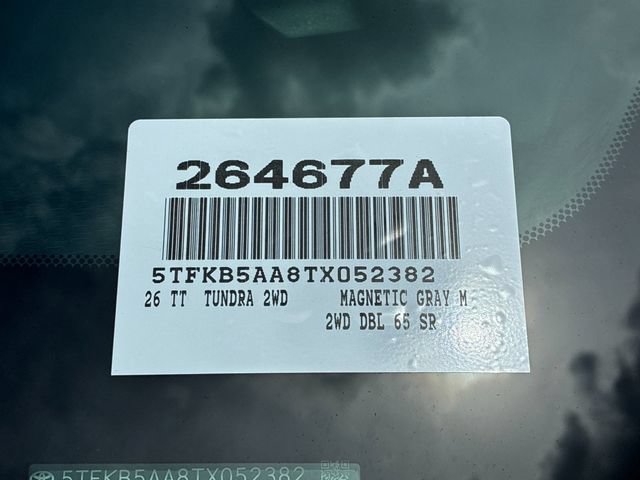 Certified 2026 Toyota Tundra SR RWD image 30