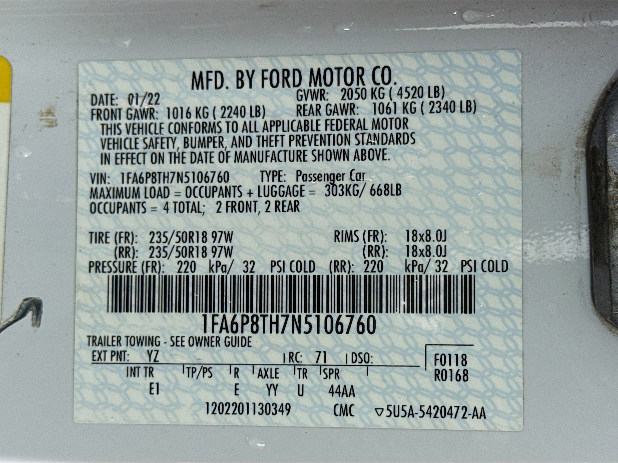 Used 2022 Ford Mustang Premium RWD image 38