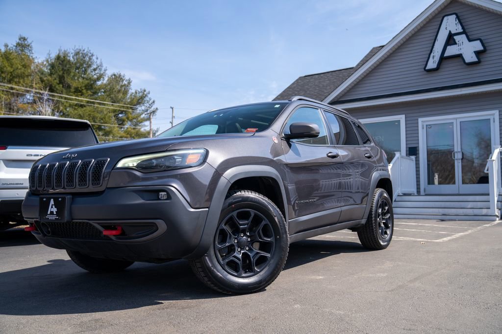 Used 2021 Jeep Cherokee Trailhawk w/ Sun, Sound & Nav Group AWD/4WD image 1