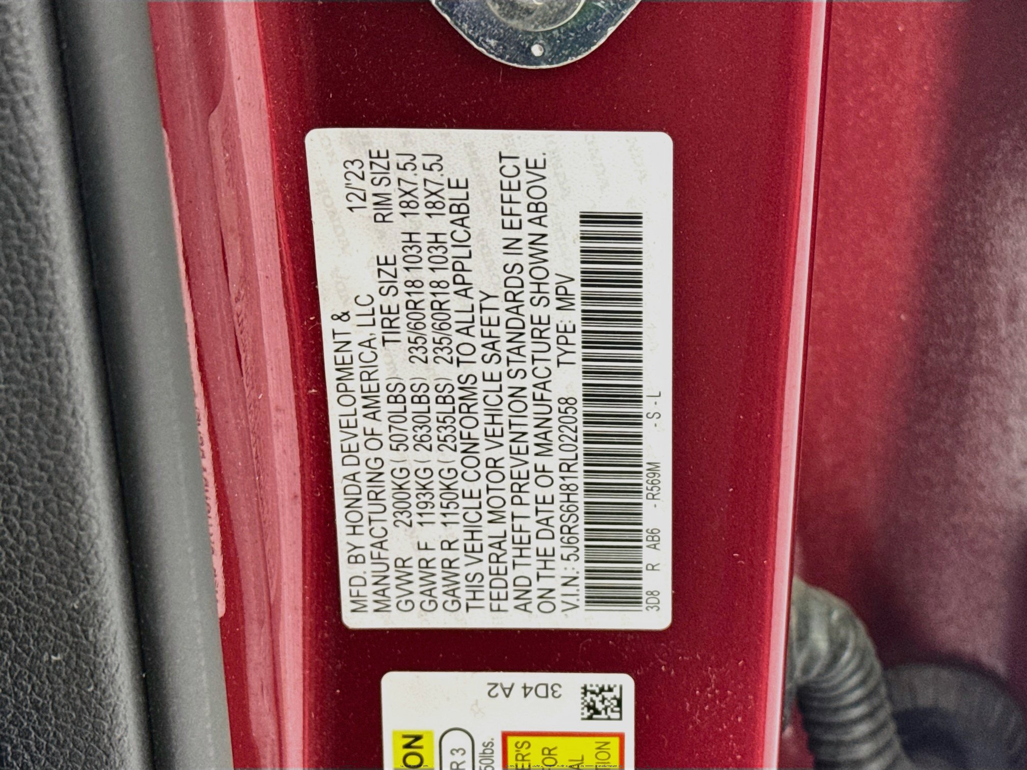 Certified 2024 Honda CR-V Sport-L image 32
