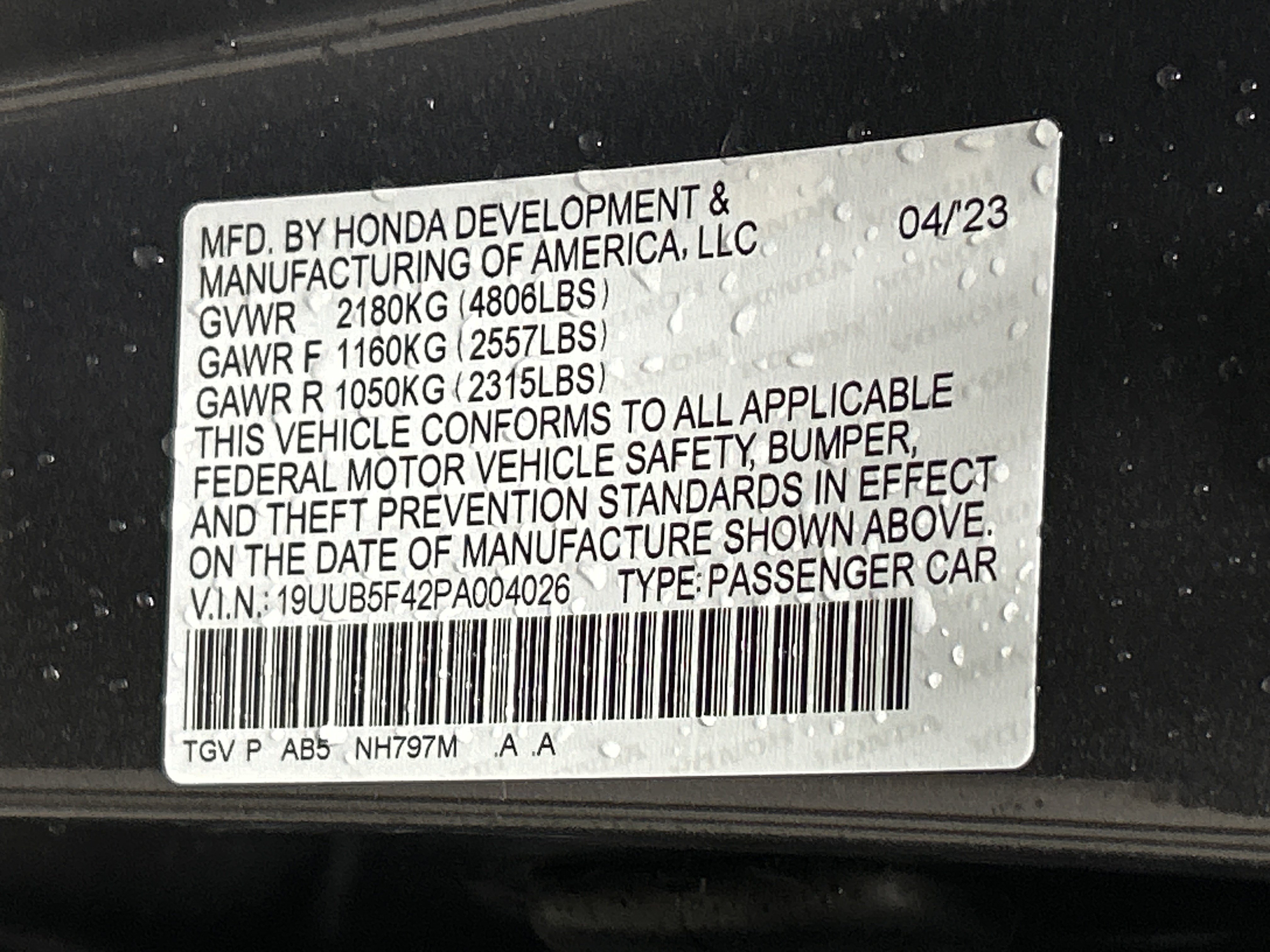 Used 2023 Acura TLX w/ Technology Package FWD image 34