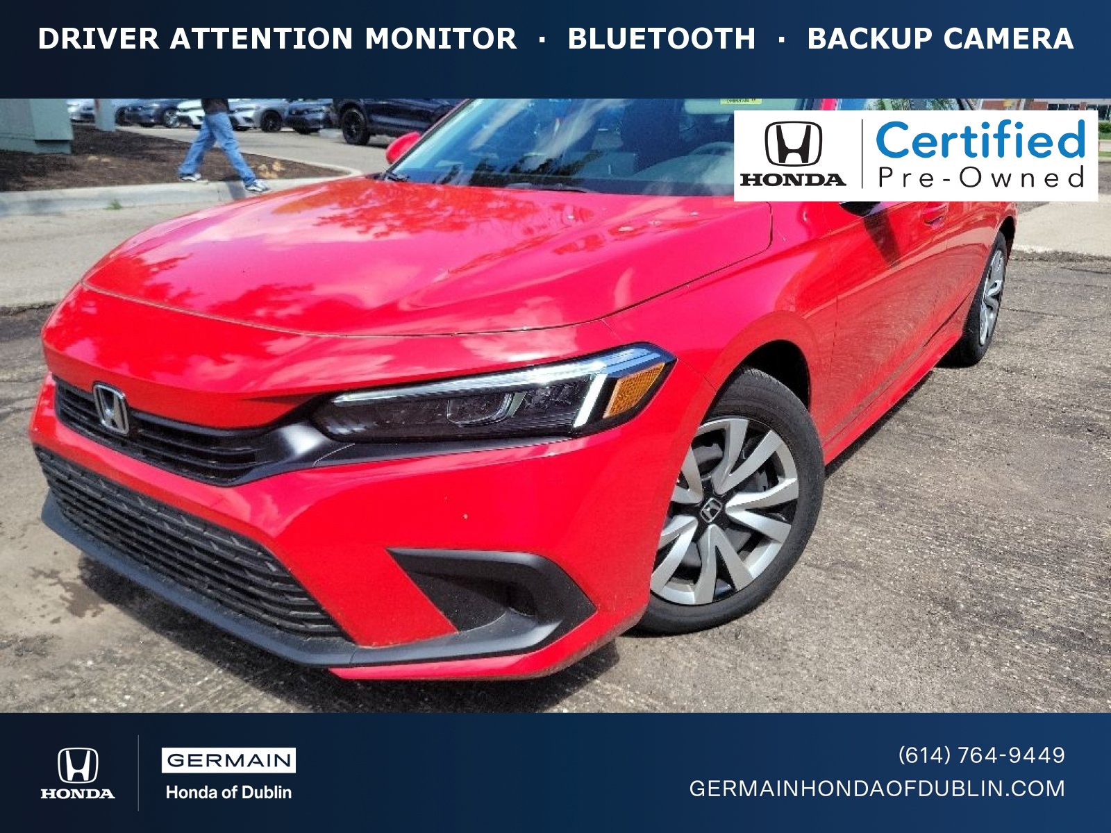 Used 2023 Honda Civic LX image 1