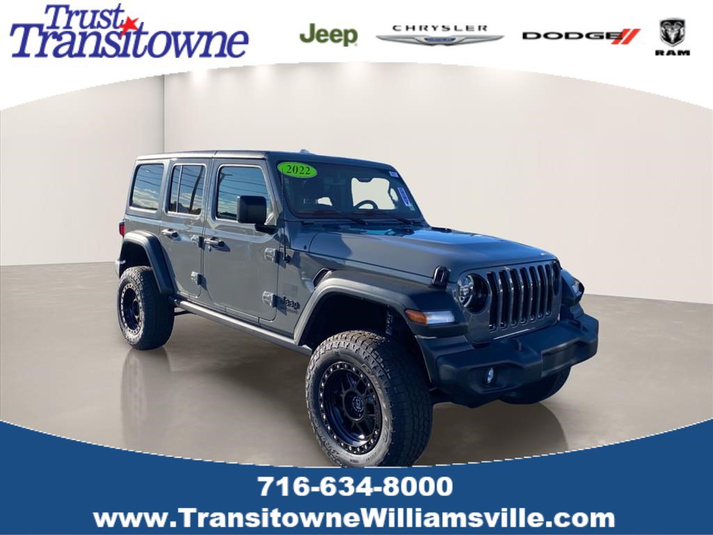 Used 2022 Jeep Wrangler Unlimited Sport