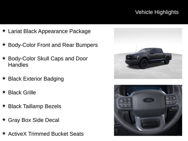 New 2026 Ford F150 Lariat w/ Equipment Group 501A Mid image 8