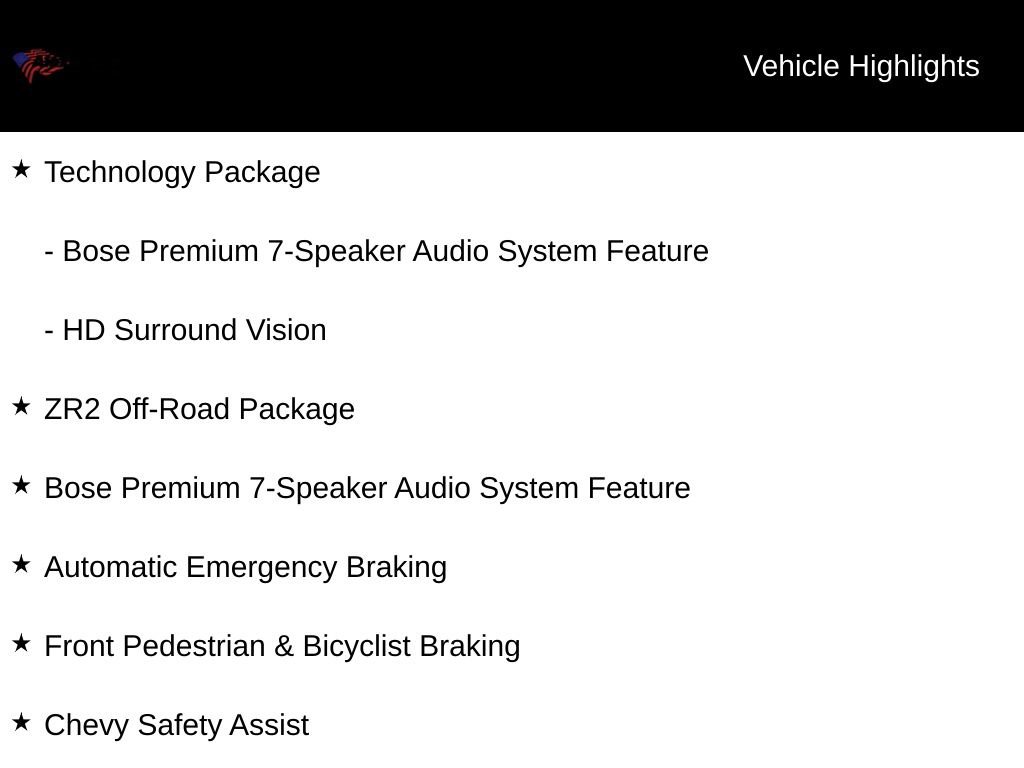 Certified 2025 Chevrolet Colorado ZR2 w/ Technology Package AWD/4WD image 48