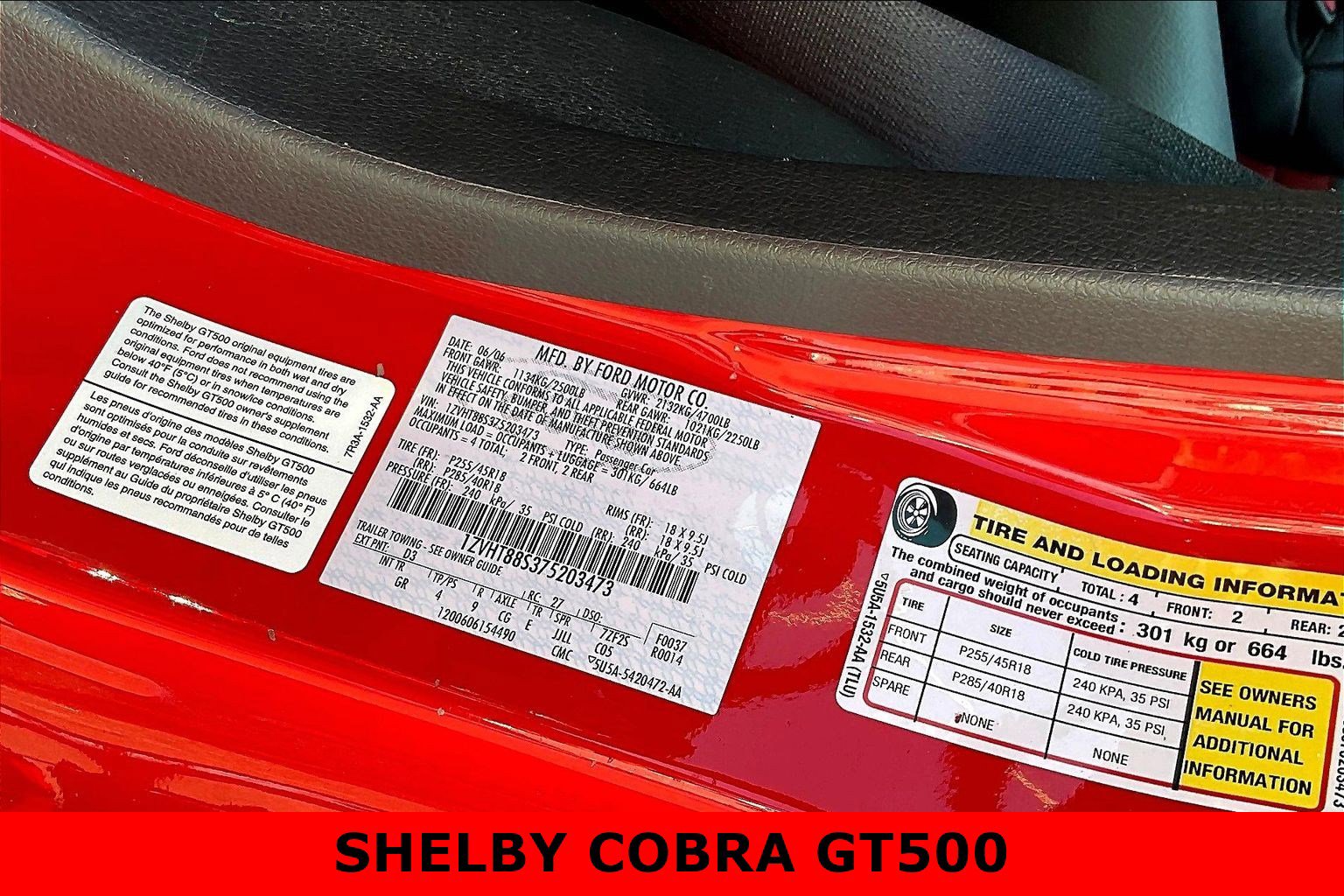Used 2007 Ford Mustang Shelby GT500 RWD image 19