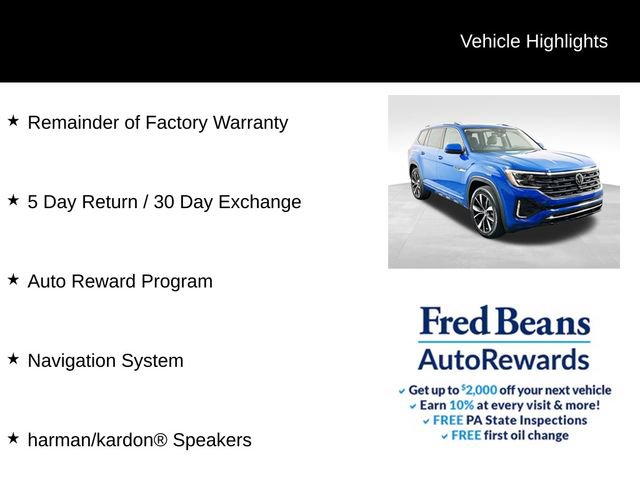 Used 2026 Volkswagen Atlas SEL Premium R-Line AWD/4WD image 5