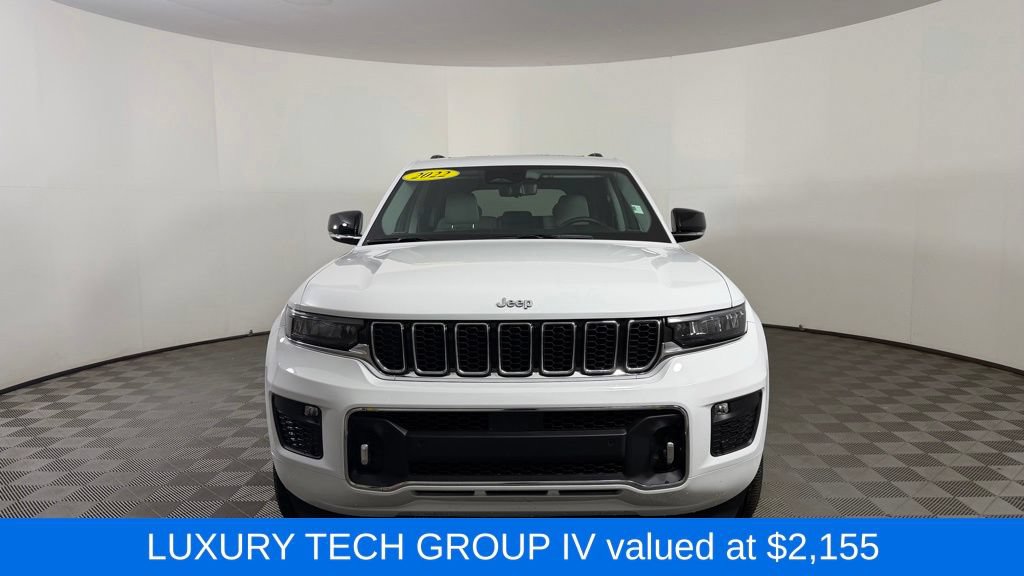 Used 2022 Jeep Grand Cherokee Overland w/ Luxury Tech Group IV AWD/4WD video 2