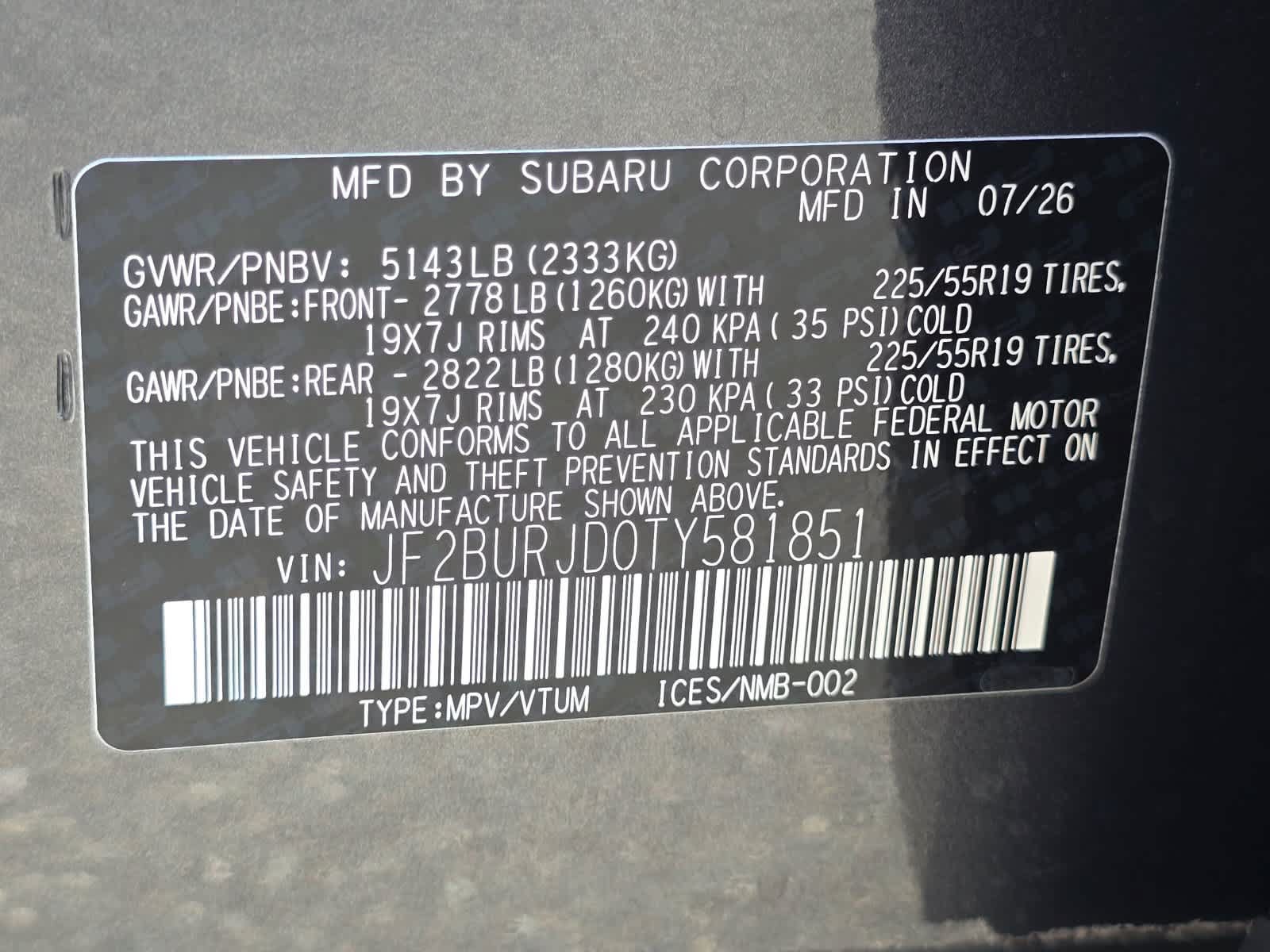 New 2026 Subaru Outback Touring XT AWD/4WD image 32