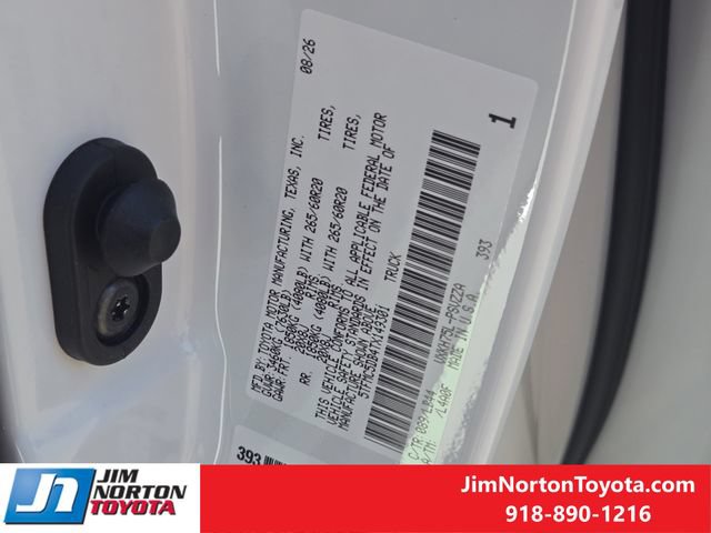 New 2026 Toyota Tundra 1794 Edition AWD/4WD image 25