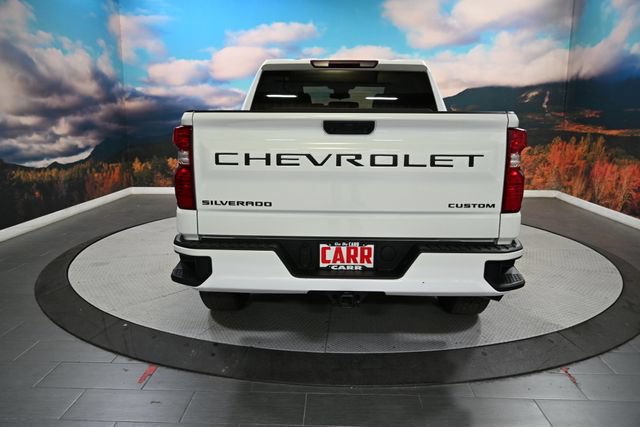 Used 2025 Chevrolet Silverado 1500 Custom w/ Turbomax Blackout Package AWD/4WD image 7