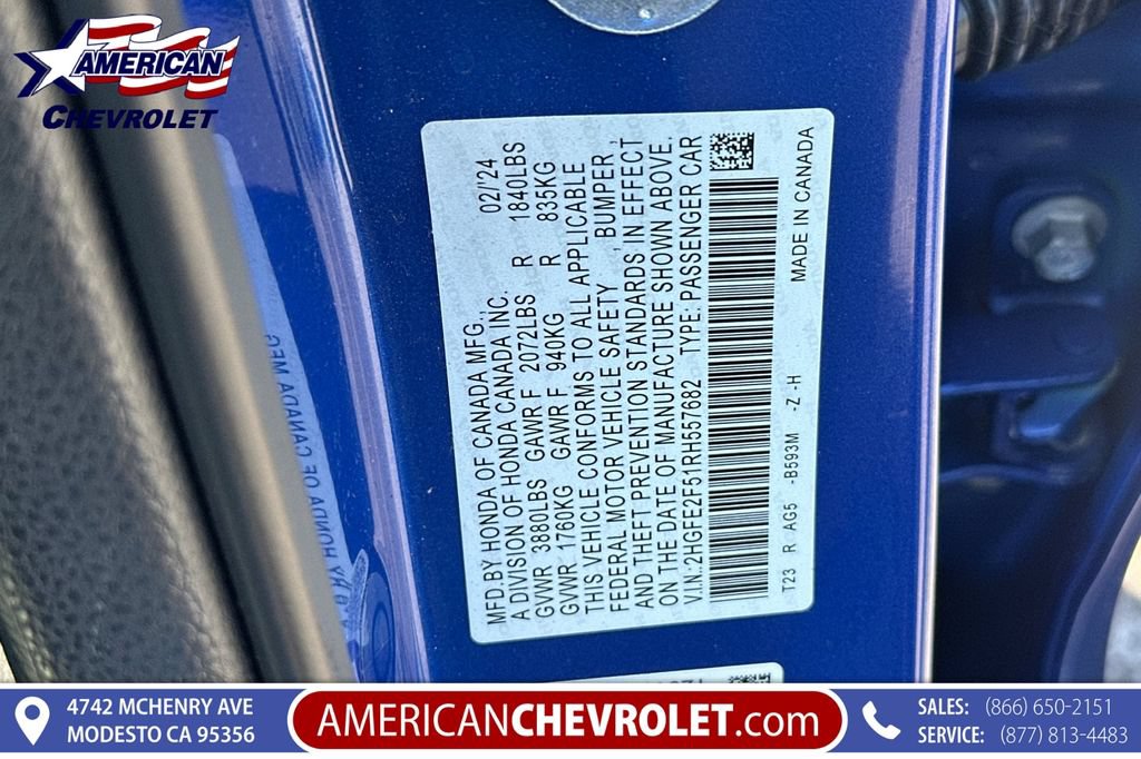 Used 2024 Honda Civic Sport image 39