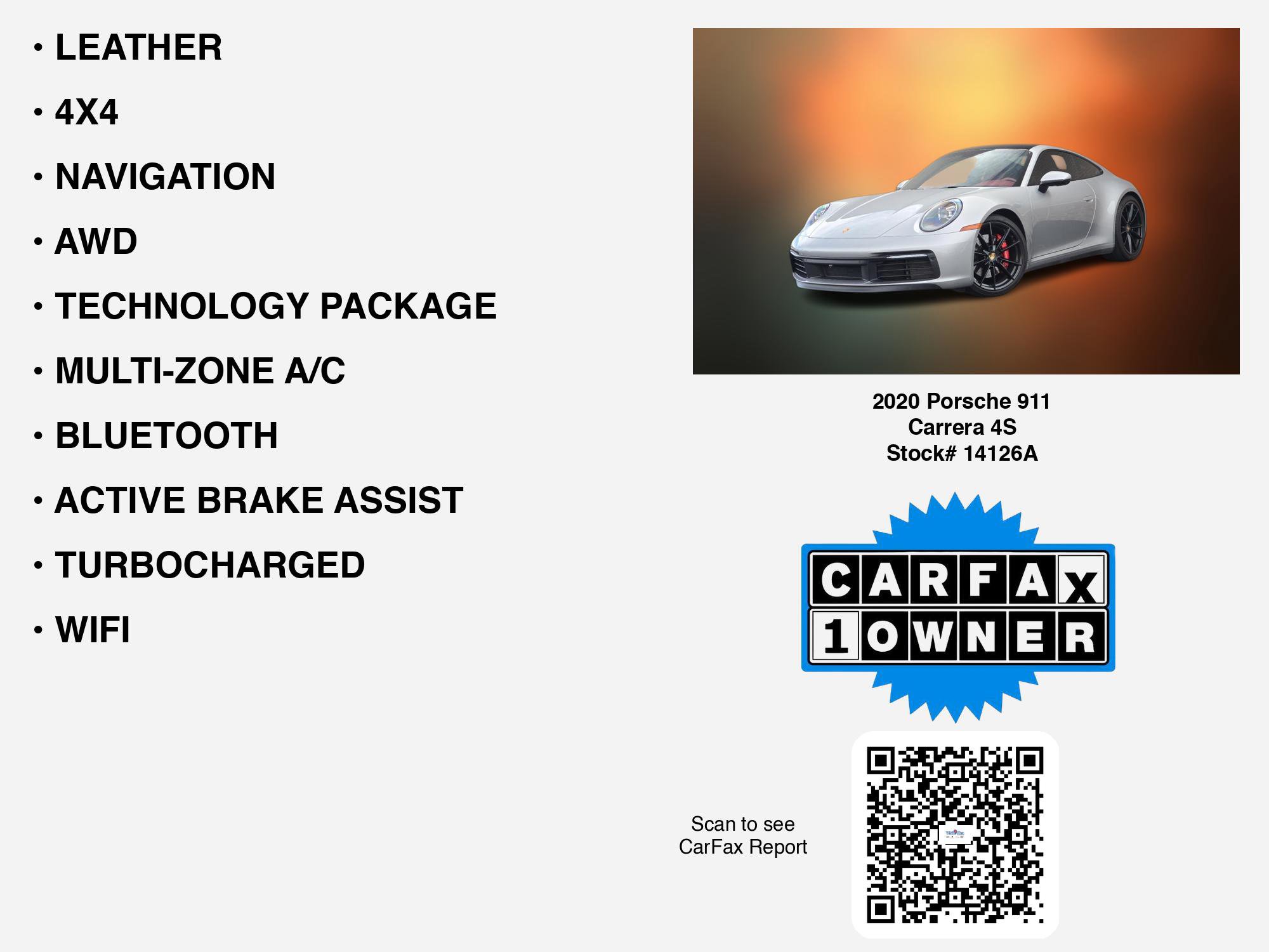 Certified 2020 Porsche 911 Carrera 4S image 7