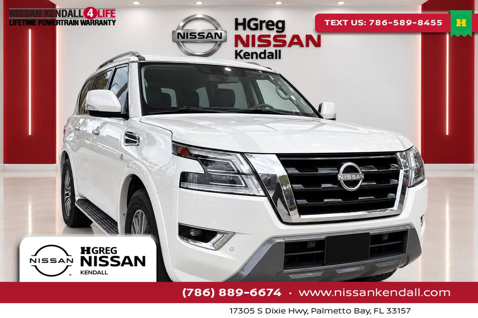 Used 2021 Nissan Armada SV w/ SV Appearance Package RWD image 1
