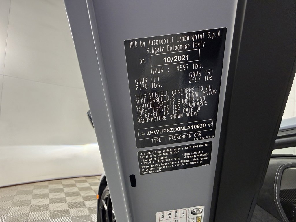 Used 2022 Lamborghini Aventador LP 780-4 Ultimae image 21