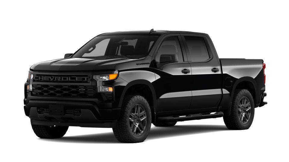 New 2026 Chevrolet Silverado 1500 Custom w/ Turbomax Blackout Package RWD image 27